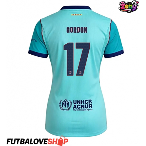 Dres Barcelona Anthony Gordon #17 Tretina pre Ženy 2026-27 Krátky Rukáv